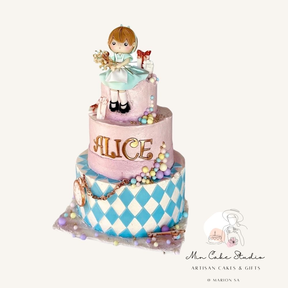 Fondant Characters Cake